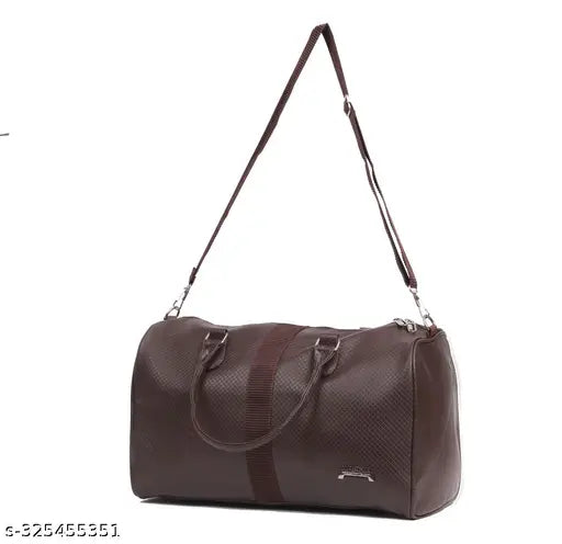 Premium vegan leather 23L Duffel Bag