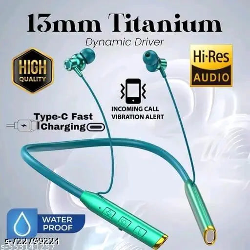 Romeo Bluetooth Headset | HD Sound & Bass | 48Hr Playtime
