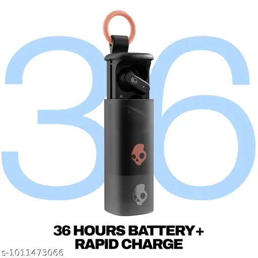 Skullcandy True Wireless Earbuds – 36Hr Battery, Noise Isolating Fit, Waterproof