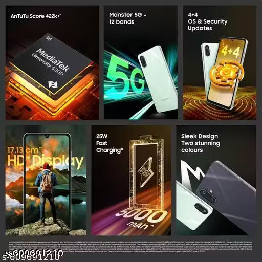 Samsung Galaxy M06 4GB 64GB - 5G Smartphone