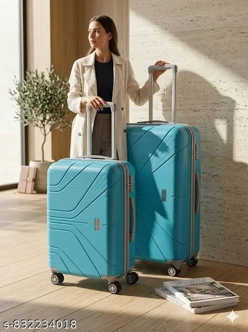 Durable Polypropylene Hard‑Sided Trolley Bag | Large 70cm